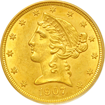 1907-D PCGS MS-62.