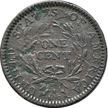 1794 Head of 1793. VF details/corroded.