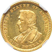 1905 Lewis & Clark. NGC MS-66 PL.