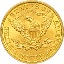 1908 Liberty. PCGS MS-63.