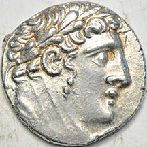 77/6 BC (Year 50) Phoenicia, Tyre silver Shekel. MS-60.