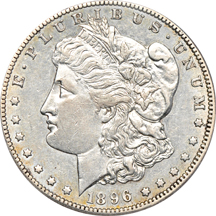 1896-S PCGS XF-45.