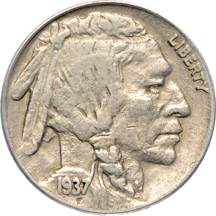 1937-D 3 Legged. PCGS VF-35.