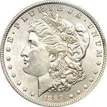 1889-O PCGS MS-63.