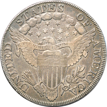 1803 Small 3 (B-4, BB-254, R.3). VF/light old cleaning.