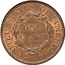 1819 (N-8, R.1) NGC MS-63 RB.