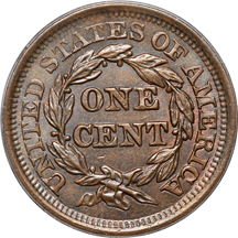 1850 PCGS MS-64BN.