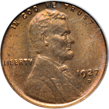 1927-D PCGS MS-64 RB.