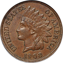 1908-S PCGS AU-50.