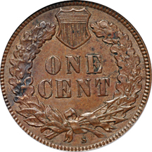 1908-S PCGS AU-50.