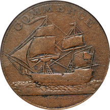 1781 North American Token. PCGS XF-40.