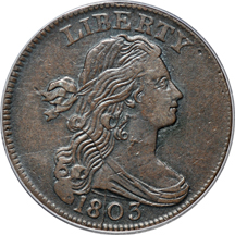 1803 Small Date, Large Fraction (S-261). PCGS XF-45 CAC.