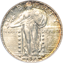 1928-D PCGS MS-66.