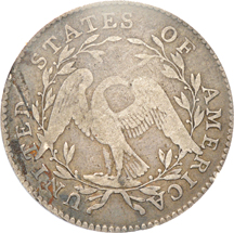 1795 (O-117, R.4) PCGS F-12.