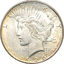 Three 1925-S PCGS MS-62.