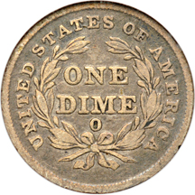 1838-O ANACS VF-30.