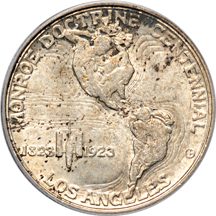 1923-S Monroe. PCGS MS-64.