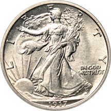 1917 PCGS MS-62.