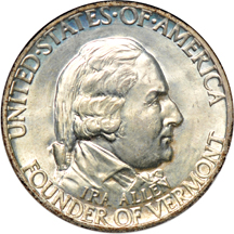 1927 Vermont. NGC MS-65.