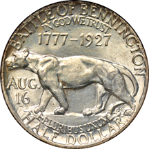 1927 Vermont. NGC MS-65.