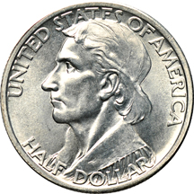 Six Silver Commemorative half-dollars.