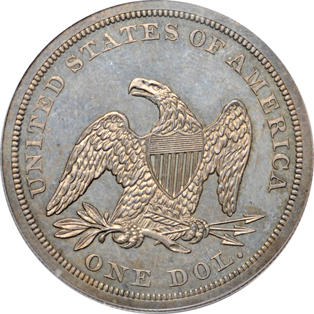 1864 PCGS PF-63.