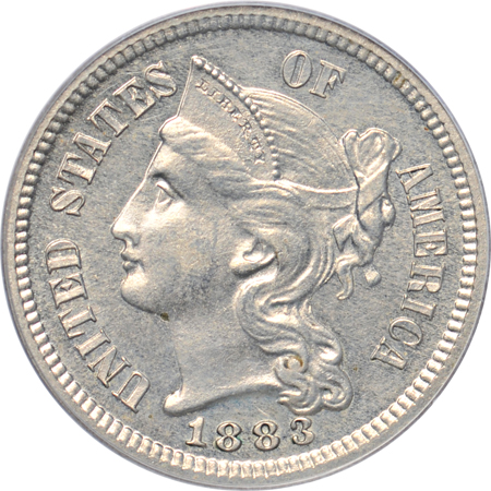 1883 PCGS PF-62.