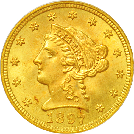 1897 PCGS MS-65 (ogh).