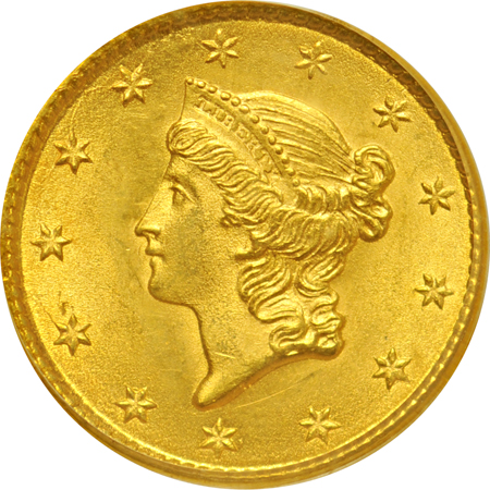 1853 PCGS MS-64.