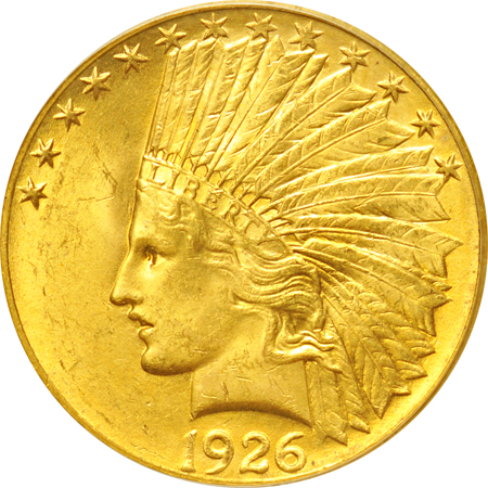 1926 PCGS MS-64.