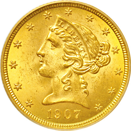 1907 PCGS MS-64.