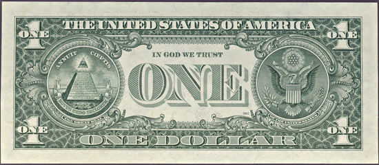 $1 19?? Federal Reserve Note, Boston.  Missing Second Print.  PMG GemCU-66 EPQ.