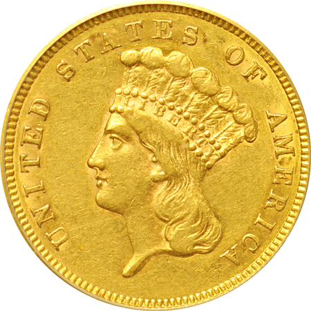 1860 PCGS AU-50.