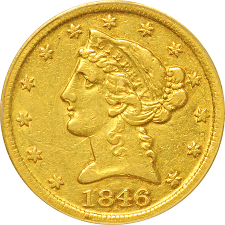 1846-D/D PCGS XF-40.