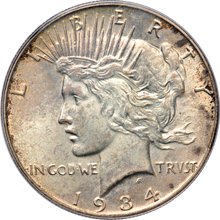 1934 PCGS MS-64.