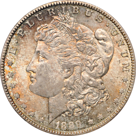 1889-S PCGS MS-65.