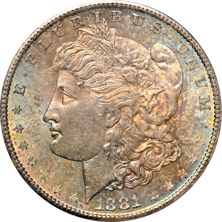 1881-S PCGS MS-65.