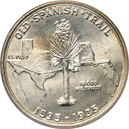 1935 SpanishTrail. PCGS MS-65.