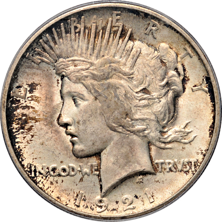 1921 PCGS MS-64.