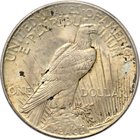 1921 PCGS MS-64.