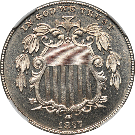 1877 NGC PF-66 Cameo.