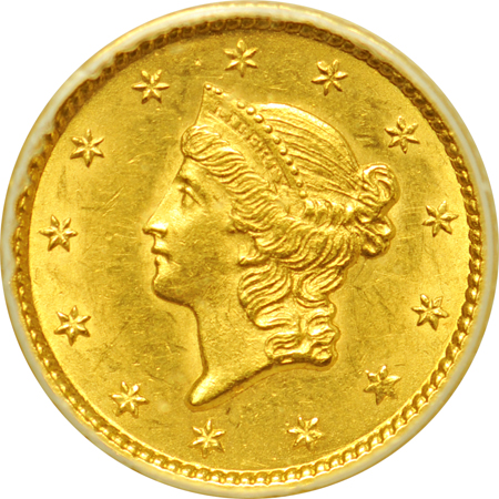 1853 ANACS MS-61.