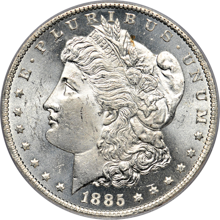 1885-CC PCGS MS-64.