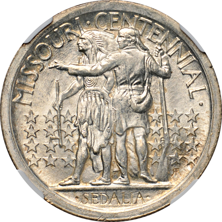 1921 Missouri. NGC MS-66.