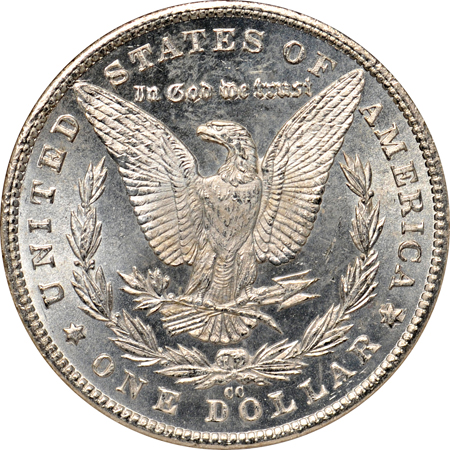 1881-CC GSA Hoard NGC MS-64.