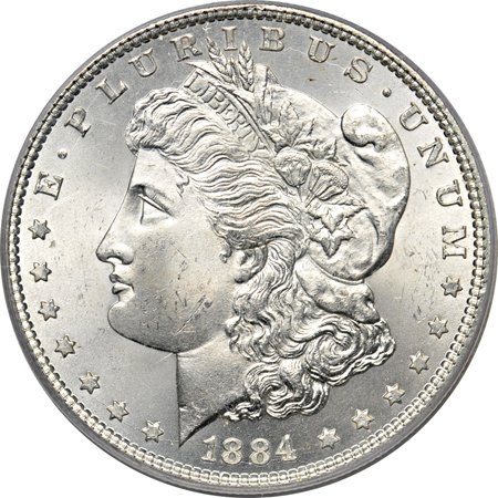 1884 PCGS MS-65.