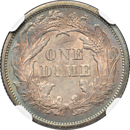 1875 NGC MS-64.