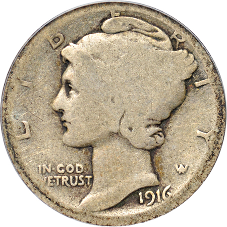 1916-D PCGS AG-3.