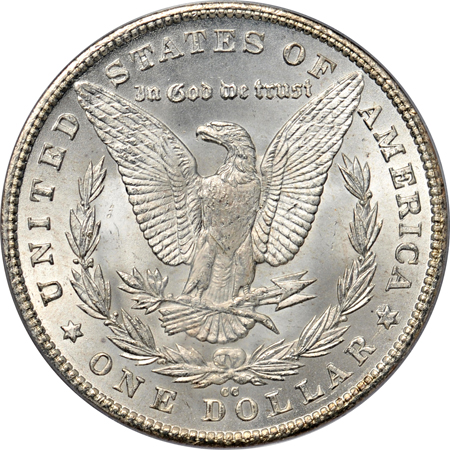 1880-CC 8/7 VAM-8 PCGS MS-66.