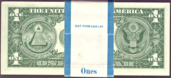 Original pack of 1957-B $1.00.  CHCU.